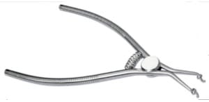 Forceps with stoppers. № 1.099-2-TOR V M -Russia