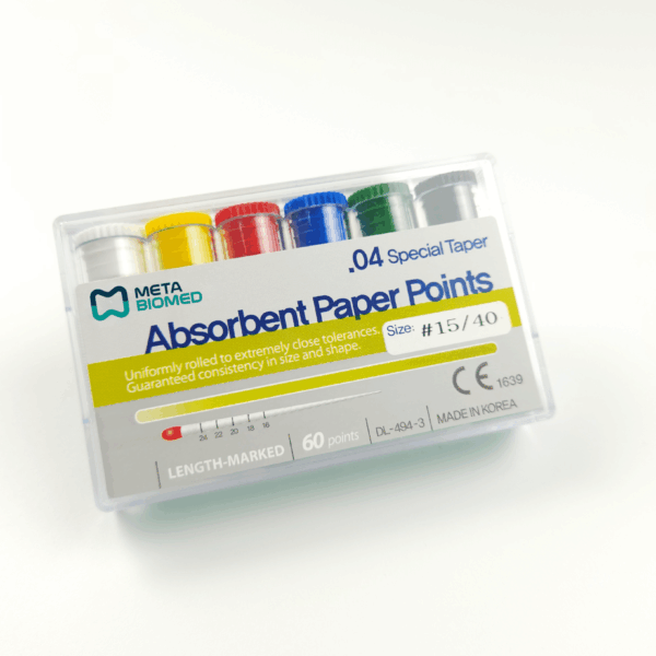 Absorbent Paper Points 02 25-LM-Meta Biomed-Korea