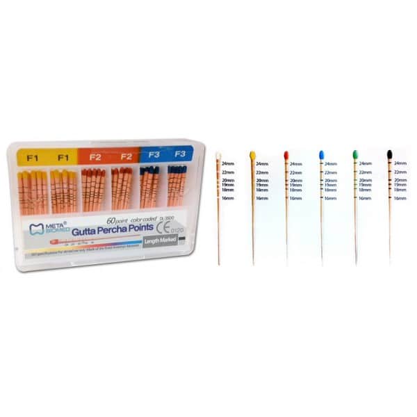 Gutta Percha Points F3-LM-Meta Biomed- Korea